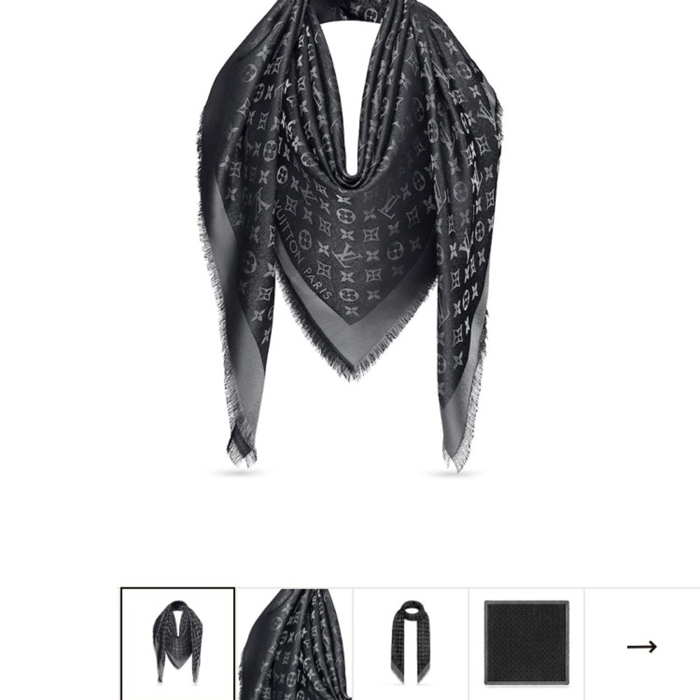 Louis Vuitton Monogram Shine Shawl
